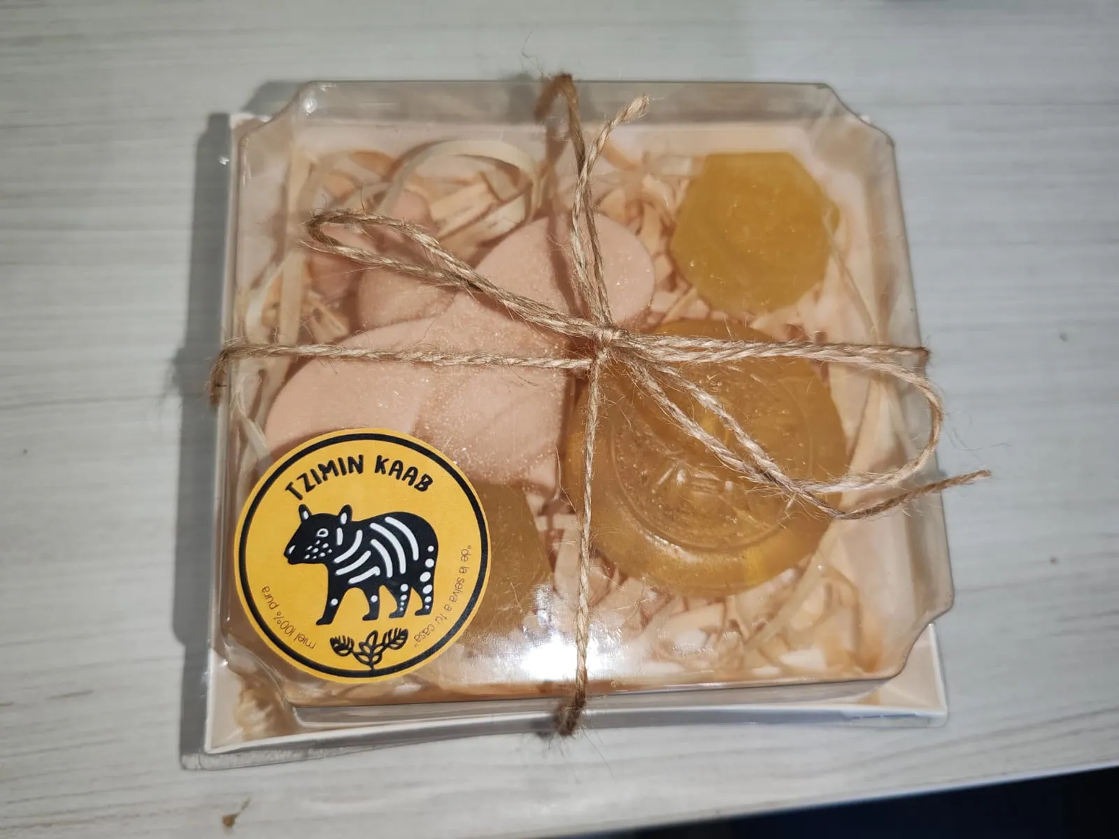 Caja de jabones